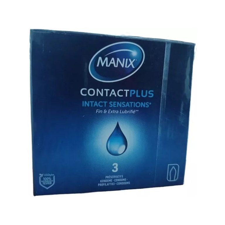 Manix Contact Plus 3 préservatifs