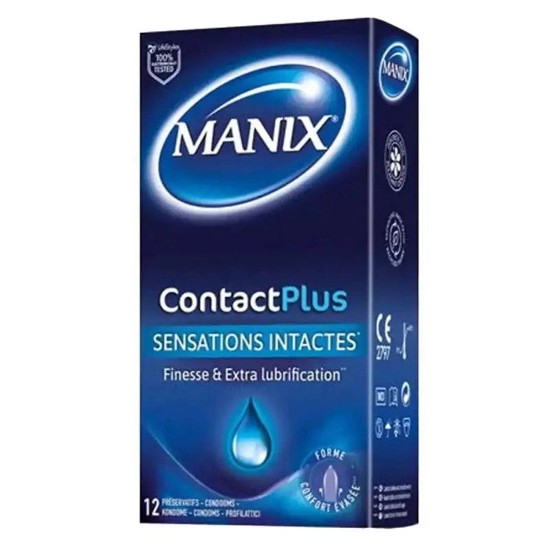 Manix Contact Sensations Intactes 12 préservatifs Manix Contact Sensations Intactes 12 préservatifs