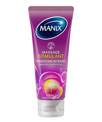 Manix Massage Stimulant Gel de massage gingembre 200 ml