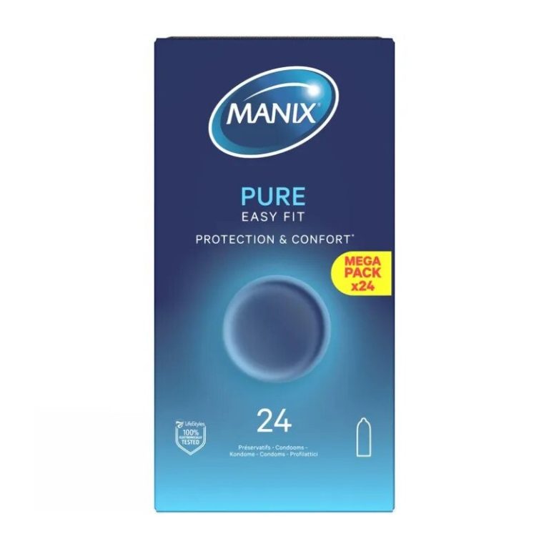 Manix Pure Easy Fit 24 préservatifs