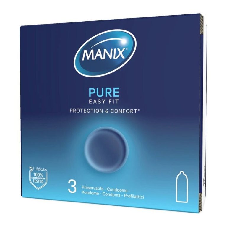 Manix Pure Easy Fit 3 préservatifs