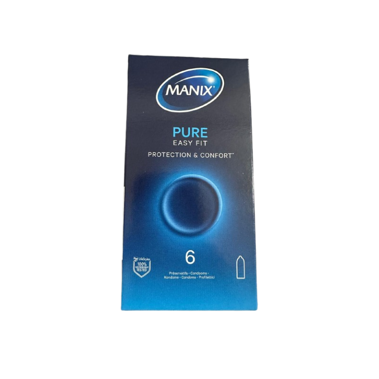 Manix Pure Easy Fit 6 préservatifs