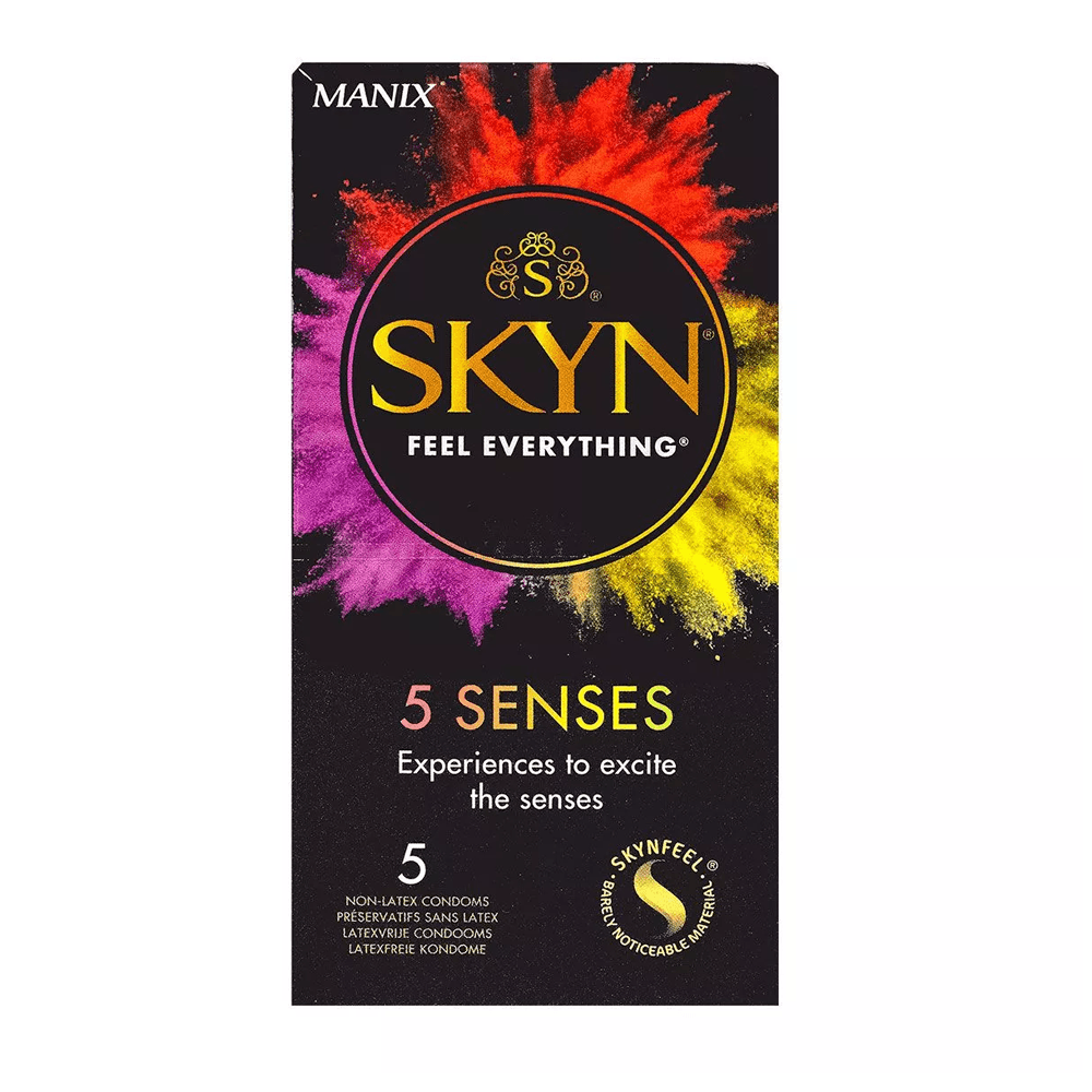 Manix SKYN 5 Senses 5 préservatifs sans latex Manix SKYN 5 Senses 5 préservatifs sans latex