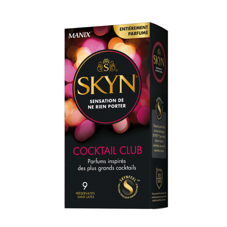 Manix SKYN Cocktail Club 9 préservatifs sans latex