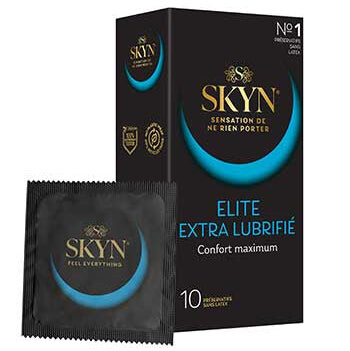Manix SKYN Elite Extra Lubrifié 10 préservatifs sans latex