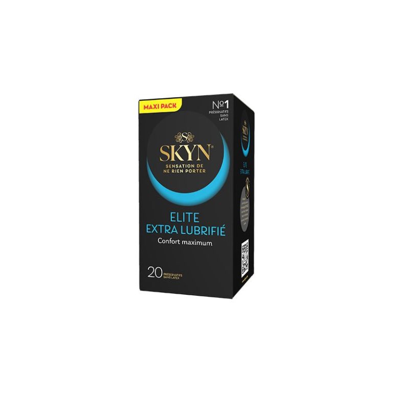 Manix Skyn Elite Extra Lubrifié 20 préservatifs