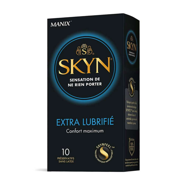 Manix Skyn Extra Lubrifié 10 préservatifs