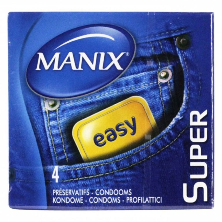 Manix Super Easy 4 préservatifs