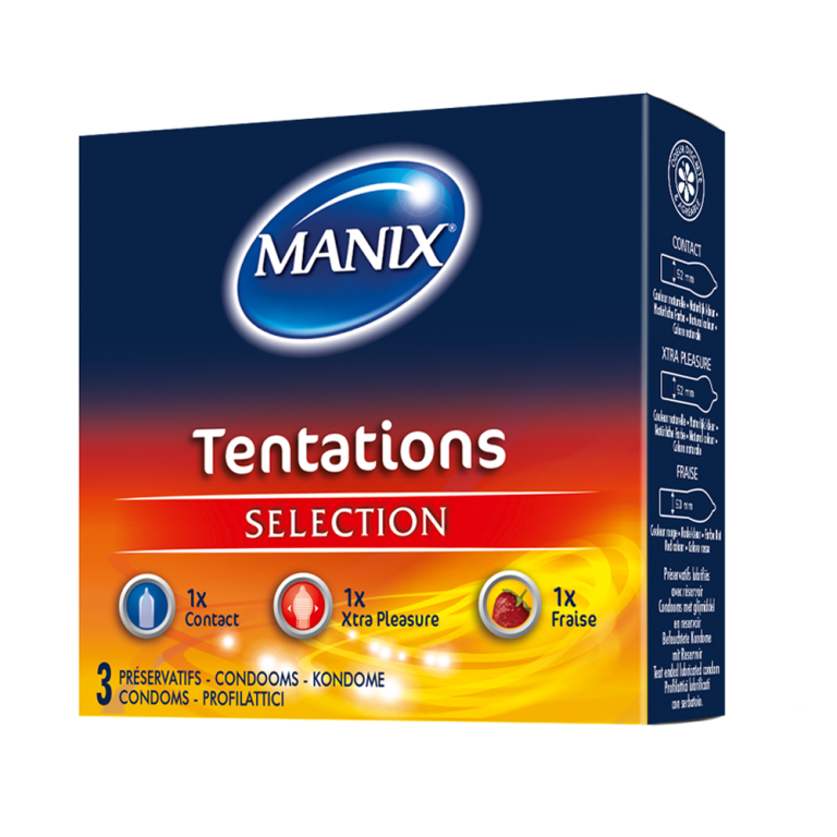 Manix Tentations 3 préservatifs