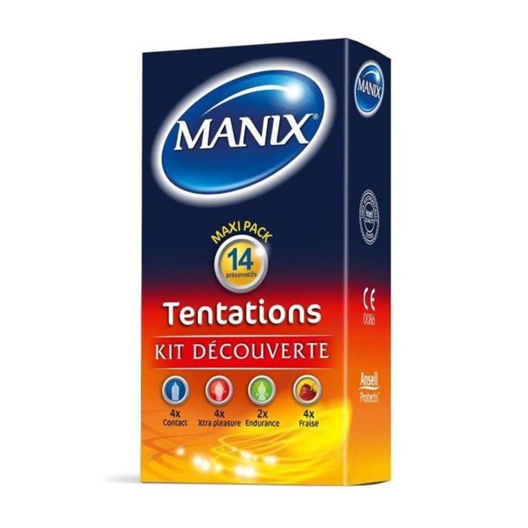 Manix Tentations Kit découverte 14 préservatifs