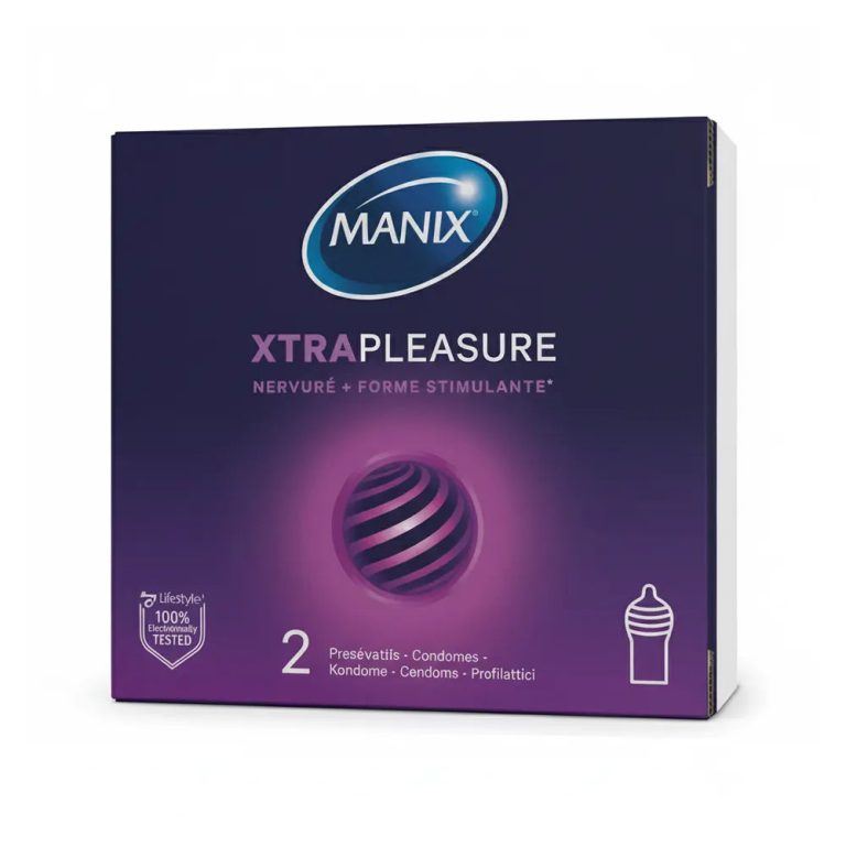 Manix Xtra Pleasure 2 préservatifs