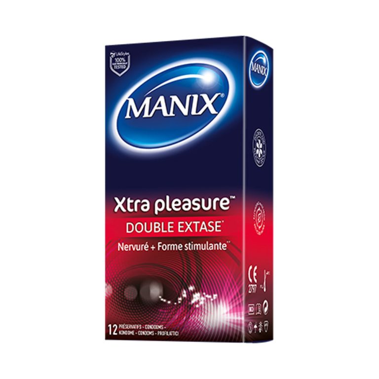Manix Xtra Pleasure Double Extase 12 préservatifs