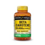 Mason Natural Beta Carotene 100 capsules molles