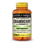Mason Natural Cranberry with Probiotic 60 comprimés