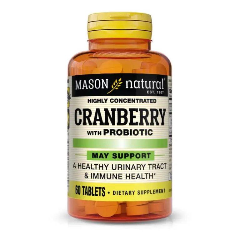 Mason Natural Cranberry with Probiotic 60 comprimés