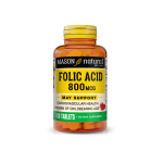 Mason Natural Folic Acid 800 mcg 100 comprimés
