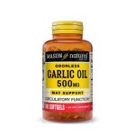 Mason Natural Garlic Oil 500 mg 100 capsules molles