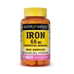 Mason Natural Iron 65 mg 100 comprimés
