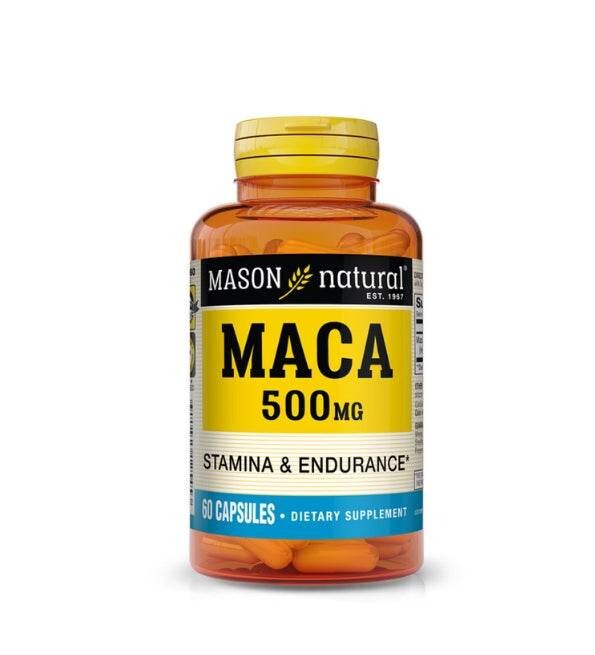 Mason Natural Maca 500 mg 60 capsules Mason Natural Maca 500 mg 60 capsules