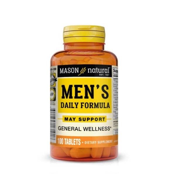 Mason Natural Men's Daily Formula 100 comprimés Mason Natural Men's Daily Formula 100 comprimés