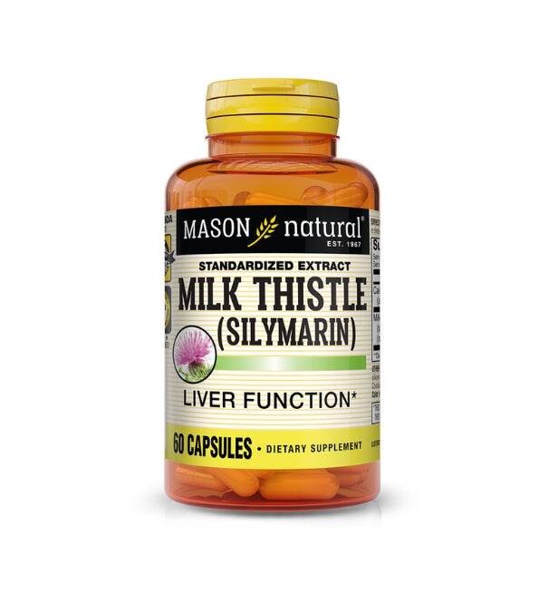 Mason Natural Milk Thistle Silymarin 60 capsules Mason Natural Milk Thistle Silymarin 60 capsules