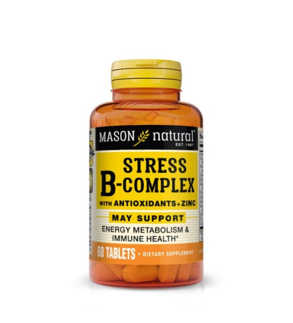 Mason Natural Stress B-Complex 60 comprimés Mason Natural Stress B-Complex 60 comprimés