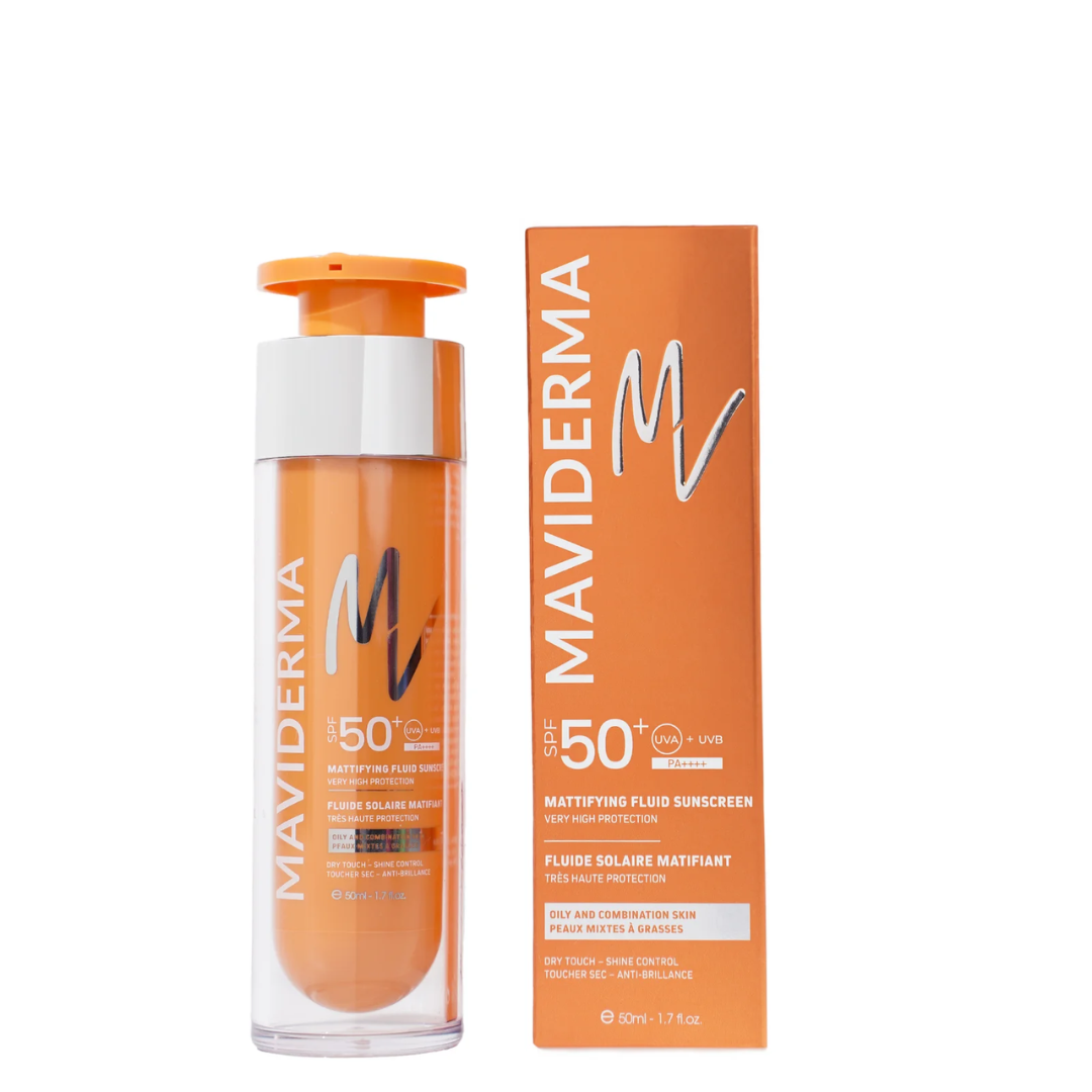 Maviderma Écran fluide matifiant SPF50+ 50 ml Maviderma Écran fluide matifiant SPF50+ 50 ml