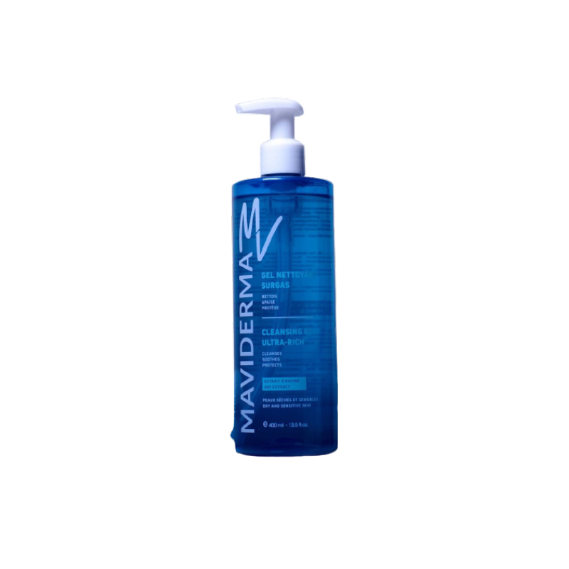 Maviderma Gel nettoyant surgras 400 ml