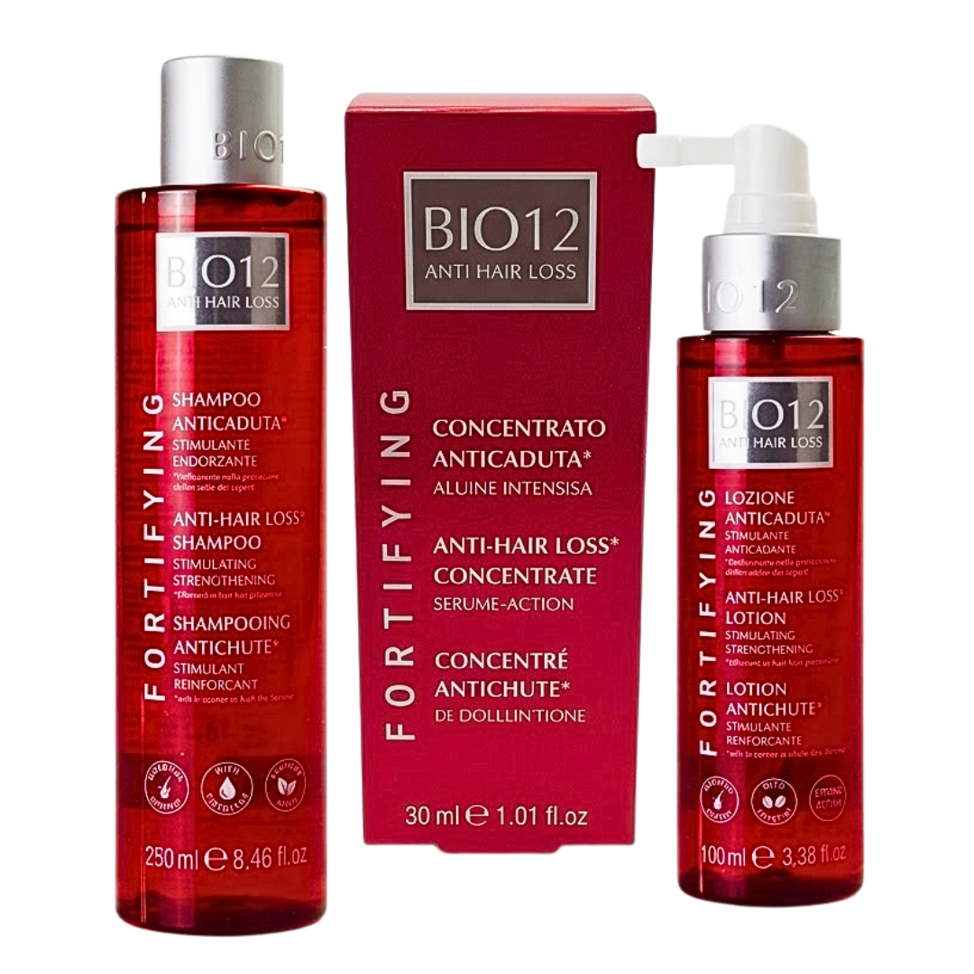 M&D Bio12 Coffret anti-chute Lotion 100 ml + Shampooing 250 ml + Concentré 30 ml M&D Bio12 Coffret anti-chute Lotion 100 ml + Shampooing 250 ml + Concentré 30 ml