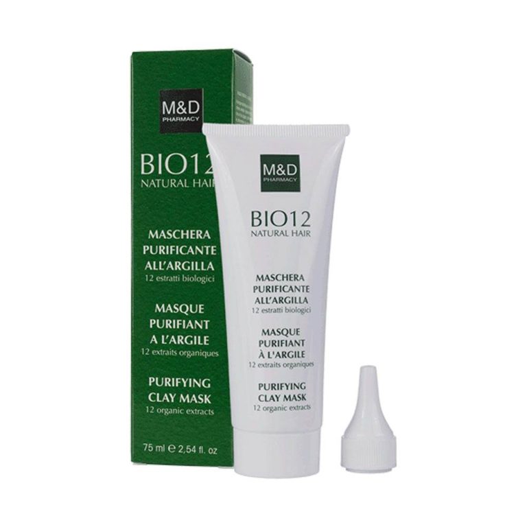 M&D Bio12 Masque purifiant à l'argile 75 ml