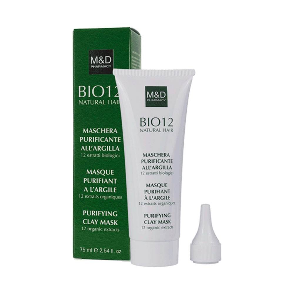 M&D Bio12 Masque purifiant à l'argile 75 ml M&D Bio12 Masque purifiant à l'argile 75 ml