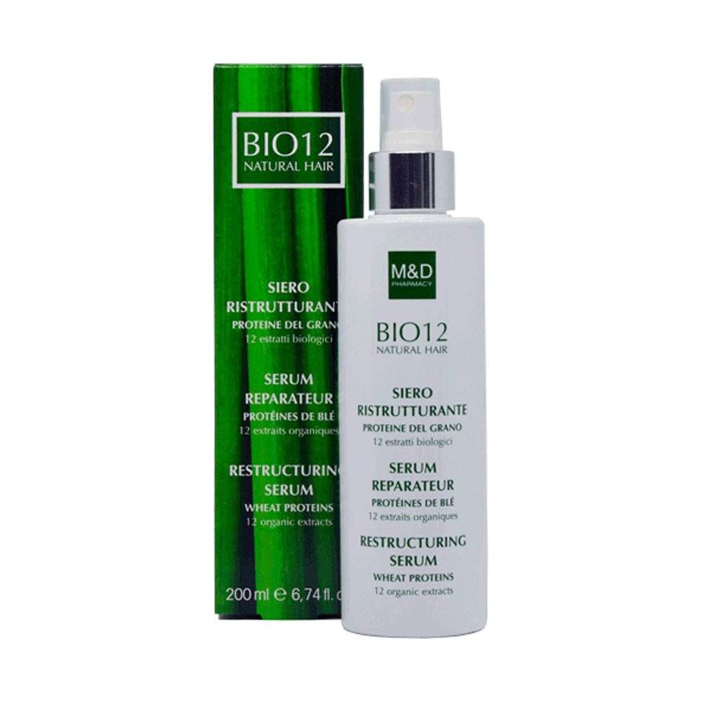 M&D Bio12 Sérum restructurant aux protéines de blé 200 ml M&D Bio12 Sérum restructurant aux protéines de blé 200 ml