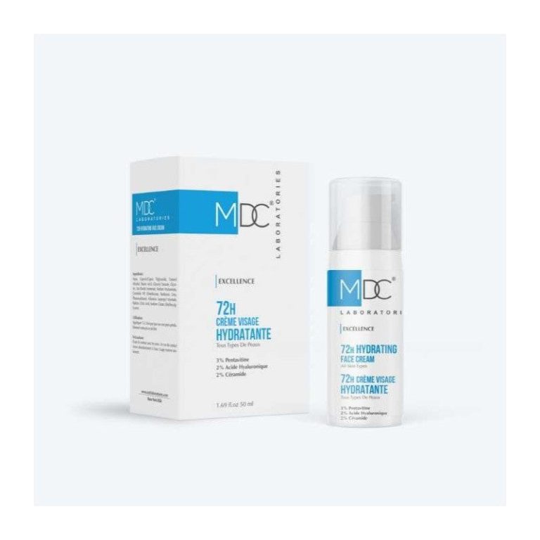 MDC Excellence 72H Hydrating Crème visage 50 ml