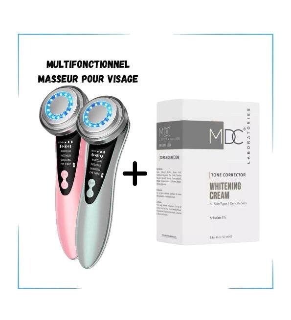 MDC Pack anti-taches + appareil masseur visage MDC Pack anti-taches + appareil masseur visage