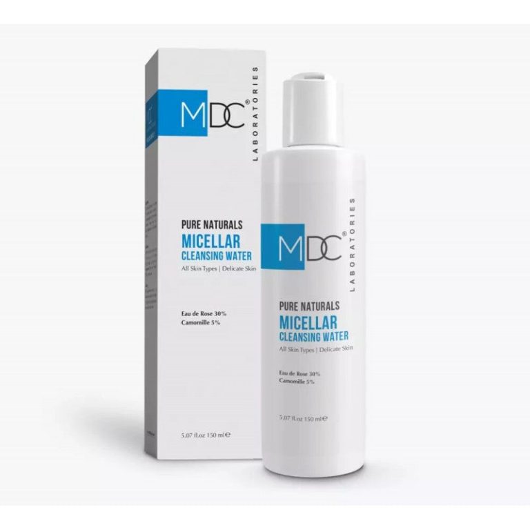 MDC Pure Naturals Eau micellaire nettoyante 150 ml