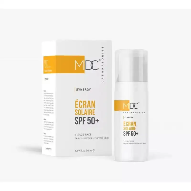 MDC Synergy Écran solaire peaux normales SPF50+ 50 ml MDC Synergy Écran solaire peaux normales SPF50+ 50 ml