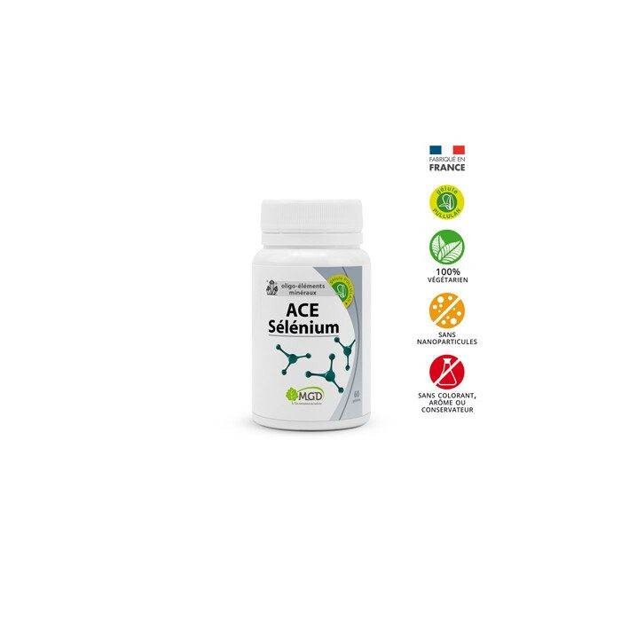 MGD ACE Sélénium 60 gélules