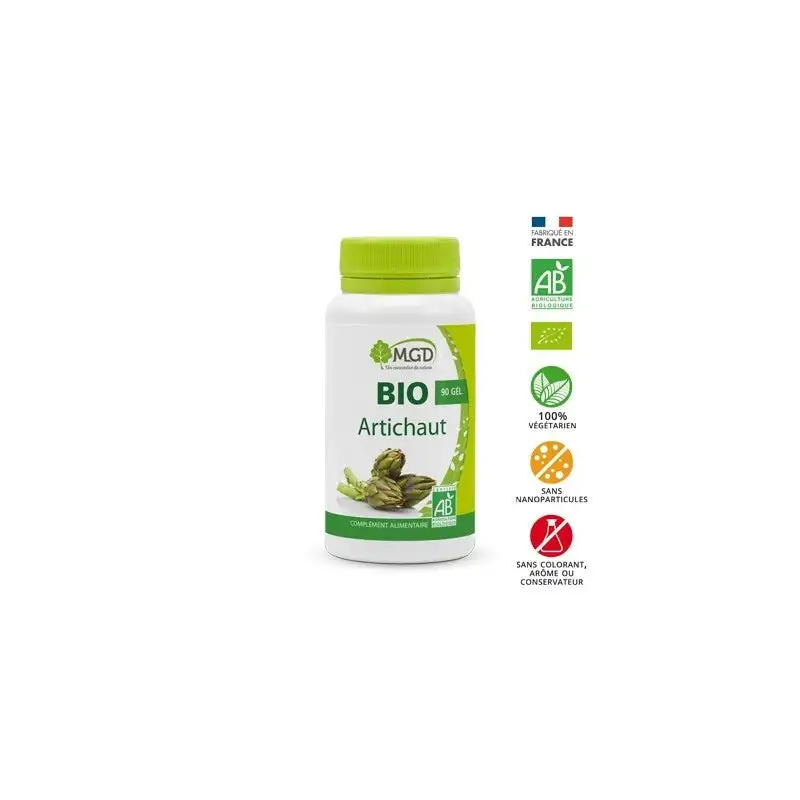 MGD Bio Artichaut 90 gélules MGD Bio Artichaut 90 gélules