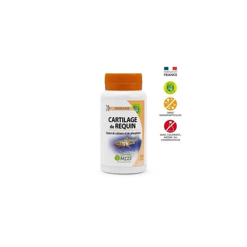 MGD Cartilage de requin 200 gélules MGD Cartilage de requin 200 gélules