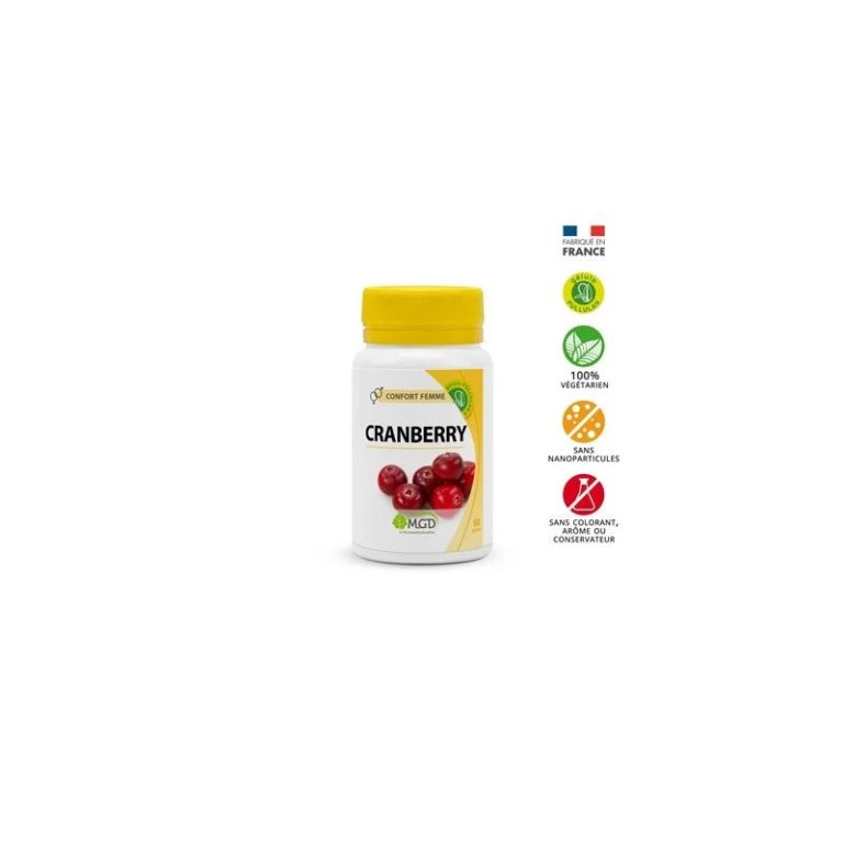MGD Cranberry 30 gélules