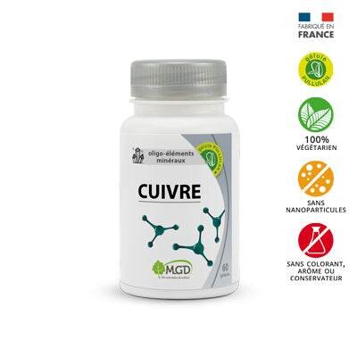 MGD Cuivre 60 gélules MGD Cuivre 60 gélules