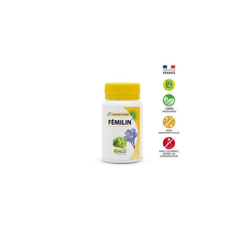 MGD Fémilin 350 mg 60 gélules MGD Fémilin 350 mg 60 gélules