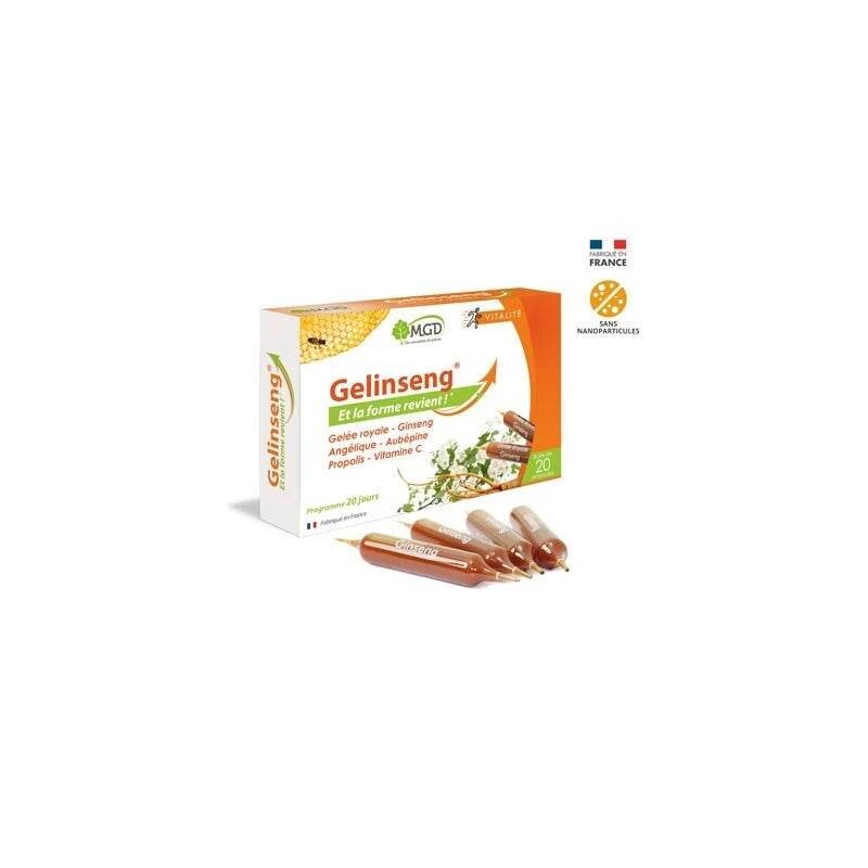 MGD Gelinseng 20 ampoules MGD Gelinseng 20 ampoules