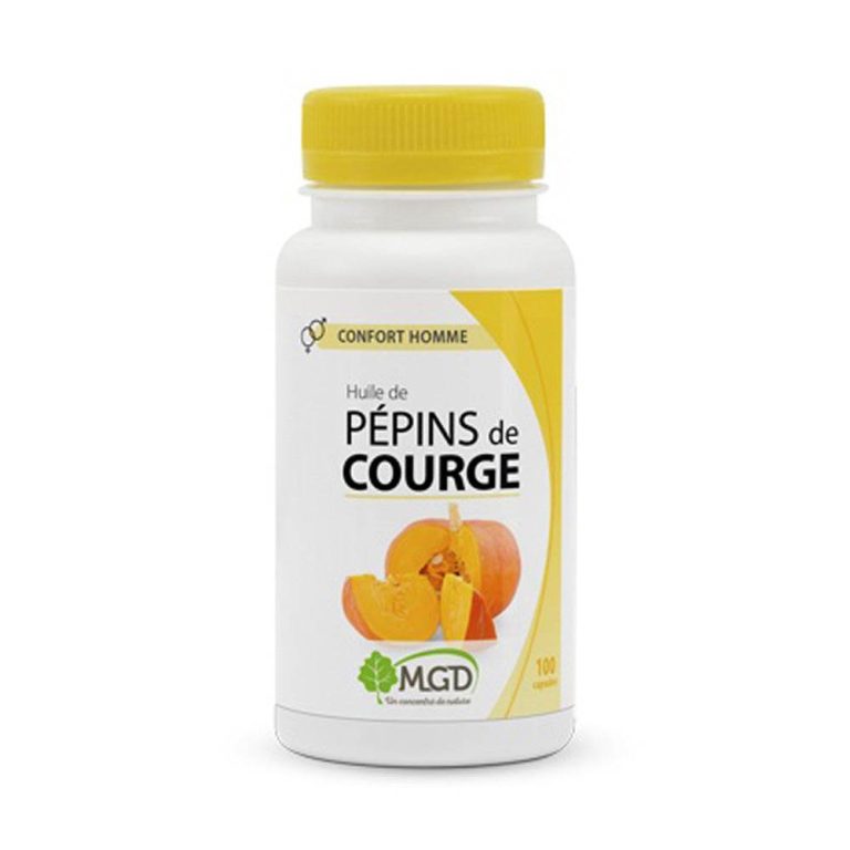 MGD Huile de pépins de courge 100 capsules