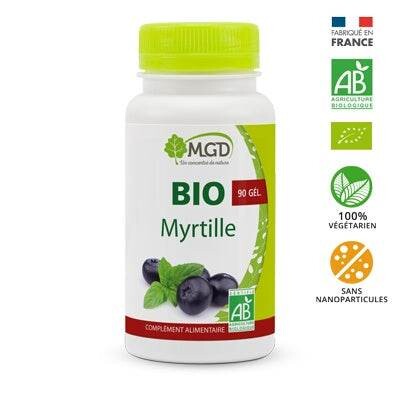 MGD Myrtille bio 90 gélules
