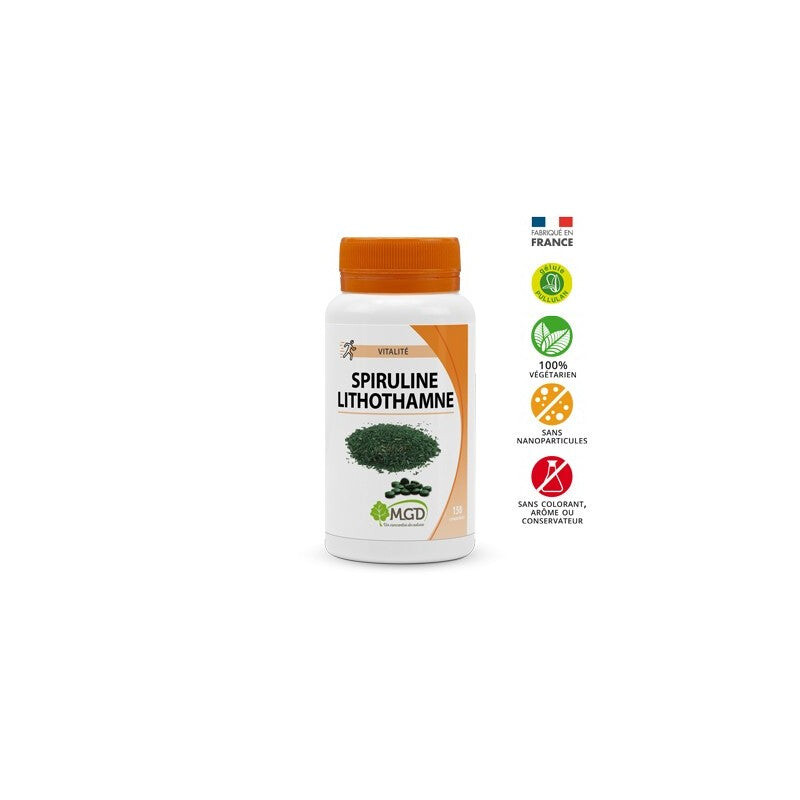 MGD Spiruline Lithothamne 150 comprimés MGD Spiruline Lithothamne 150 comprimés