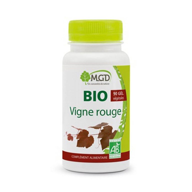 MGD Vigne rouge Bio 90 gélules
