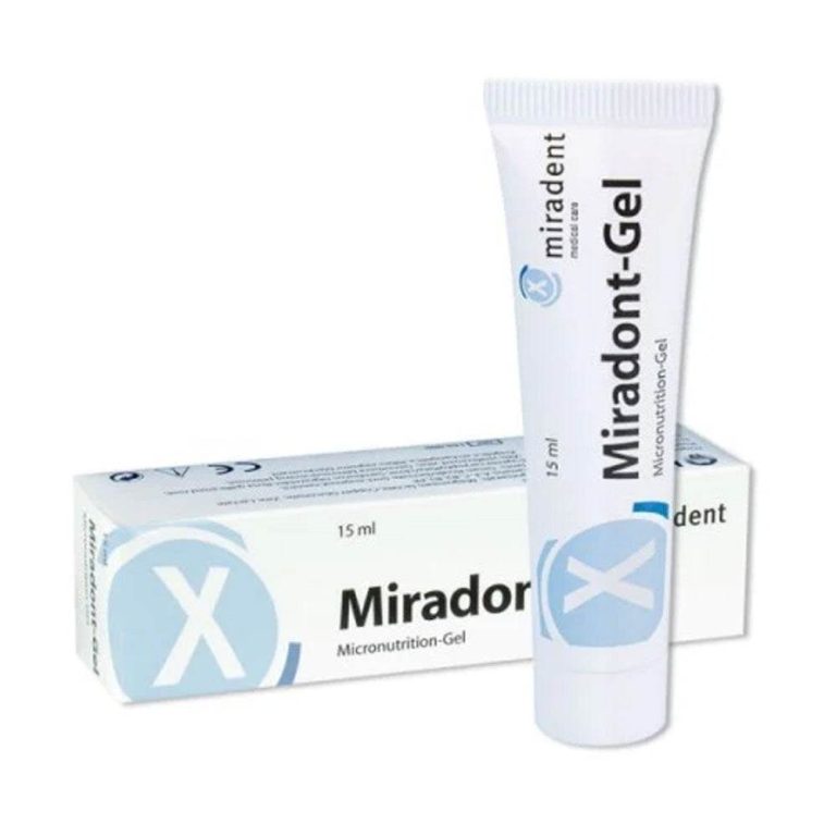Miradent Gel soin des plaies buccales 15 ml