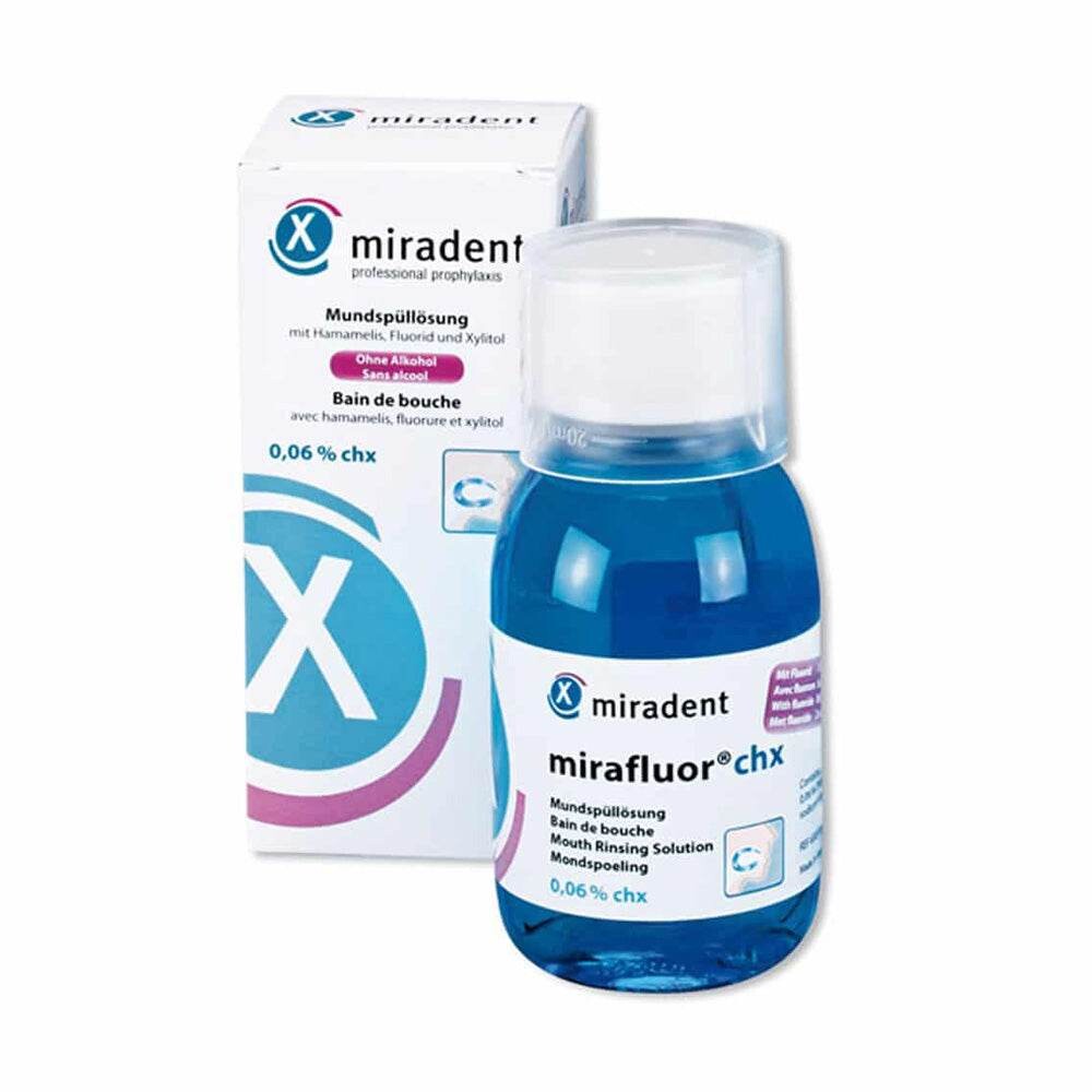 Miradent Mirafluor CHX Bain de bouche Miradent Mirafluor CHX Bain de bouche