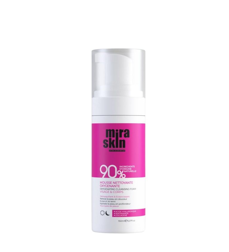Miraskin Mousse nettoyante oxygénante 150 ml